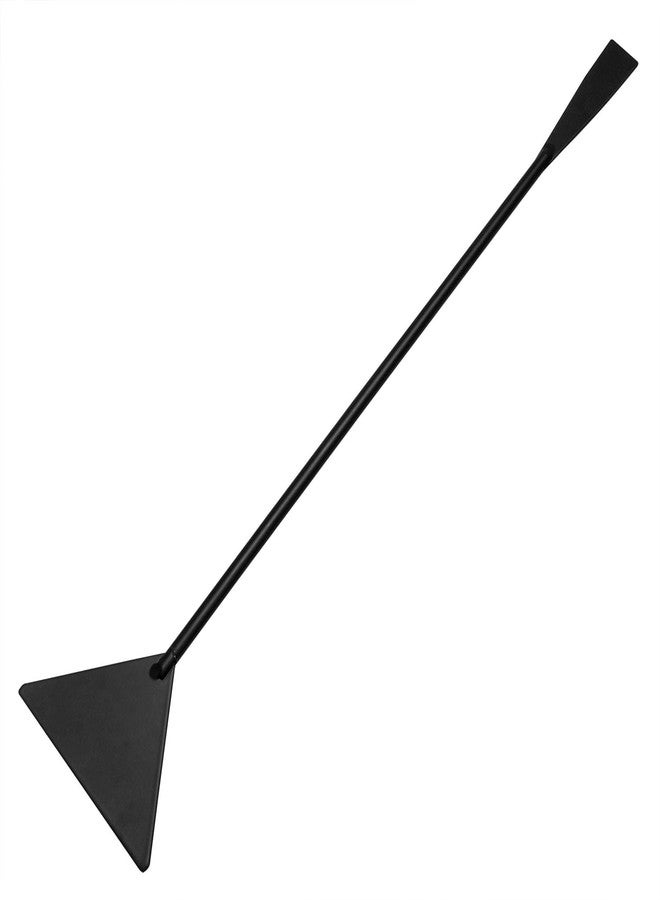 FINBe Aquatic Plant Base Plate Shovel, Fish Tank Water Feature Flat Sand Shovel, Black Stainless Steel Anti-Rust Triangular Shovels, Aquarium Landscape Bottom Sand Spread Out 1pcs - Image 1